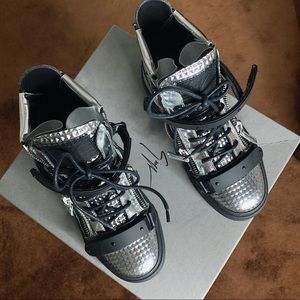 Giuseppe Zanotti London High-Top Sneakers